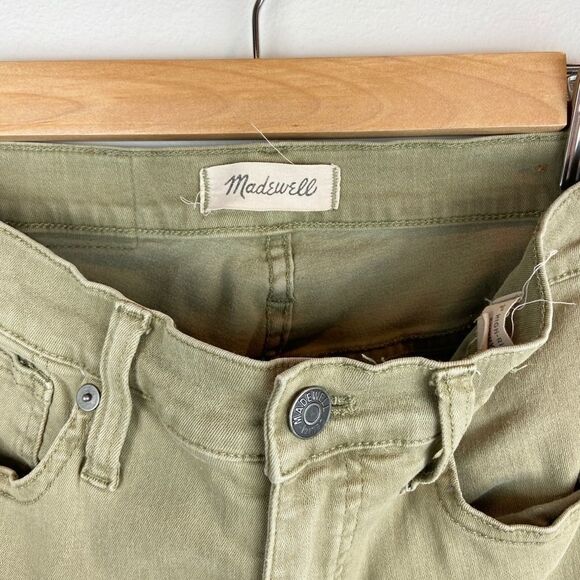 Madewell High Rise Raw-Hem Skinny Jeans - Picture 9 of 9